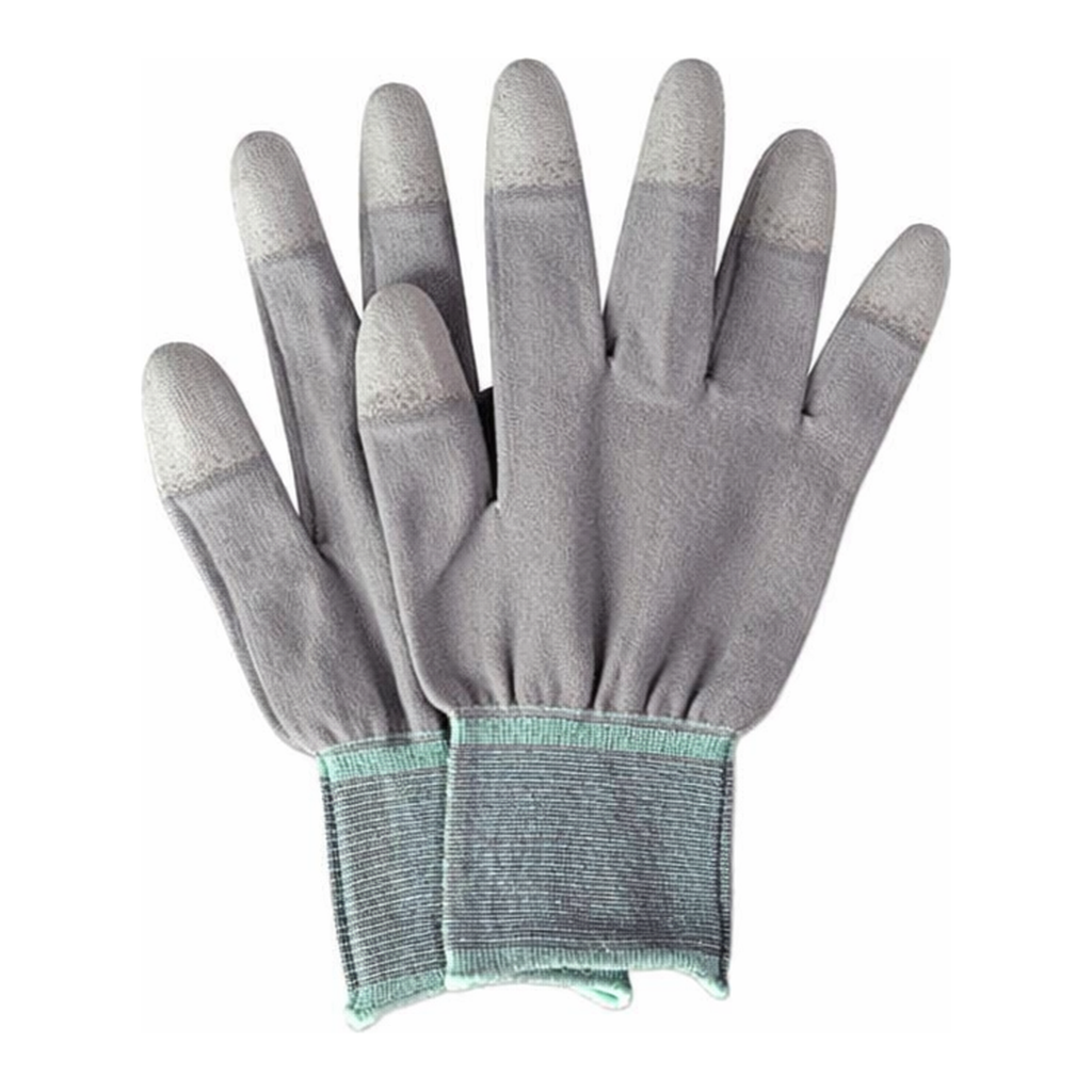 OFFICENEX [P]PU-TOP 코팅 폴리 장갑(S/회색/10켤레/NAVI)