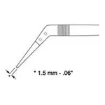 SIPEL 퀵 체인지 세라믹 핀셋 CW1602-B Tweezer