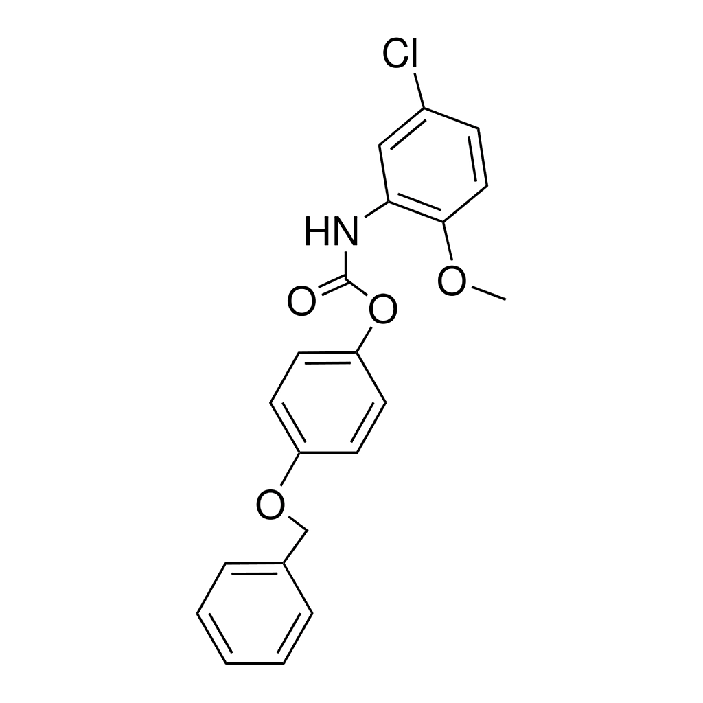 Merck 4-BENZYLOXYPHENYL N-(5-CHLORO- - 50 MG&