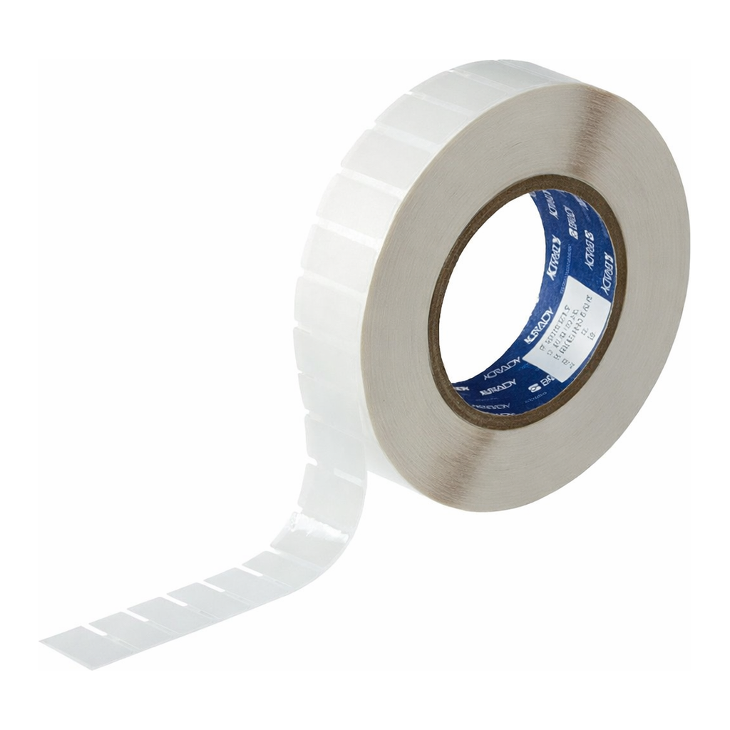 Brady 3" Core Clear Removable Polypropylene Labels