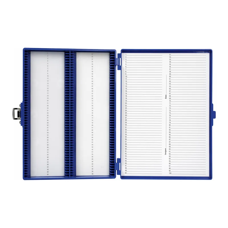Thermo Fisher Scientific Premium Microscope Slide Box, 100 Place
