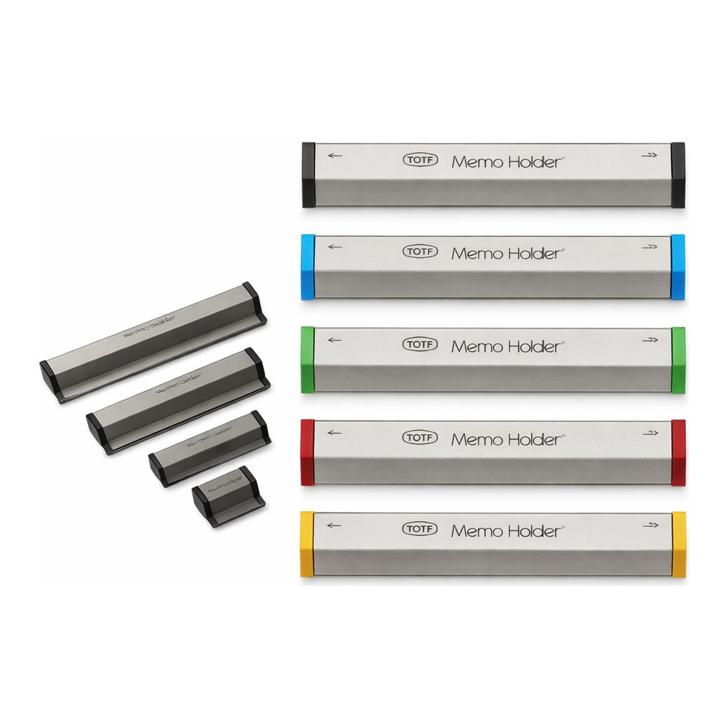 OFFICENEX 아톰 칼라메모홀더 소 40*18*12mm 청색(40mm)