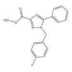Merck Methyl 1-(4-fluorobenzyl)-5-phenyl-1H-pyrazole-3-carboxylate