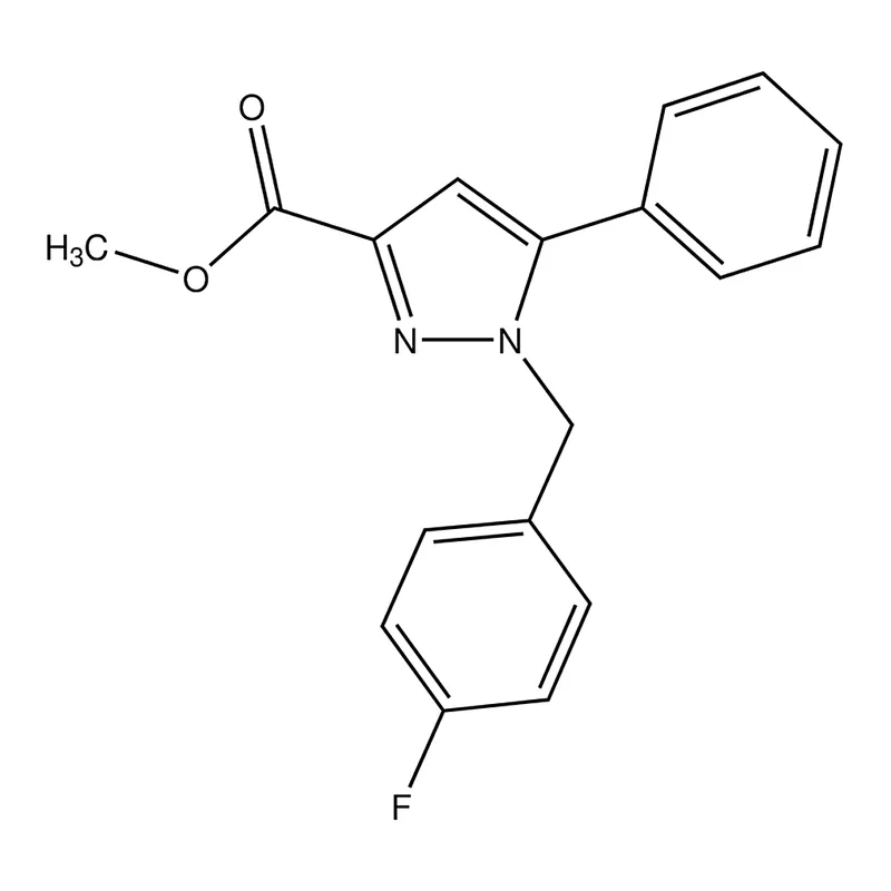 Merck Methyl 1-(4-fluorobenzyl)-5-phenyl-1H-pyrazole-3-carboxylate