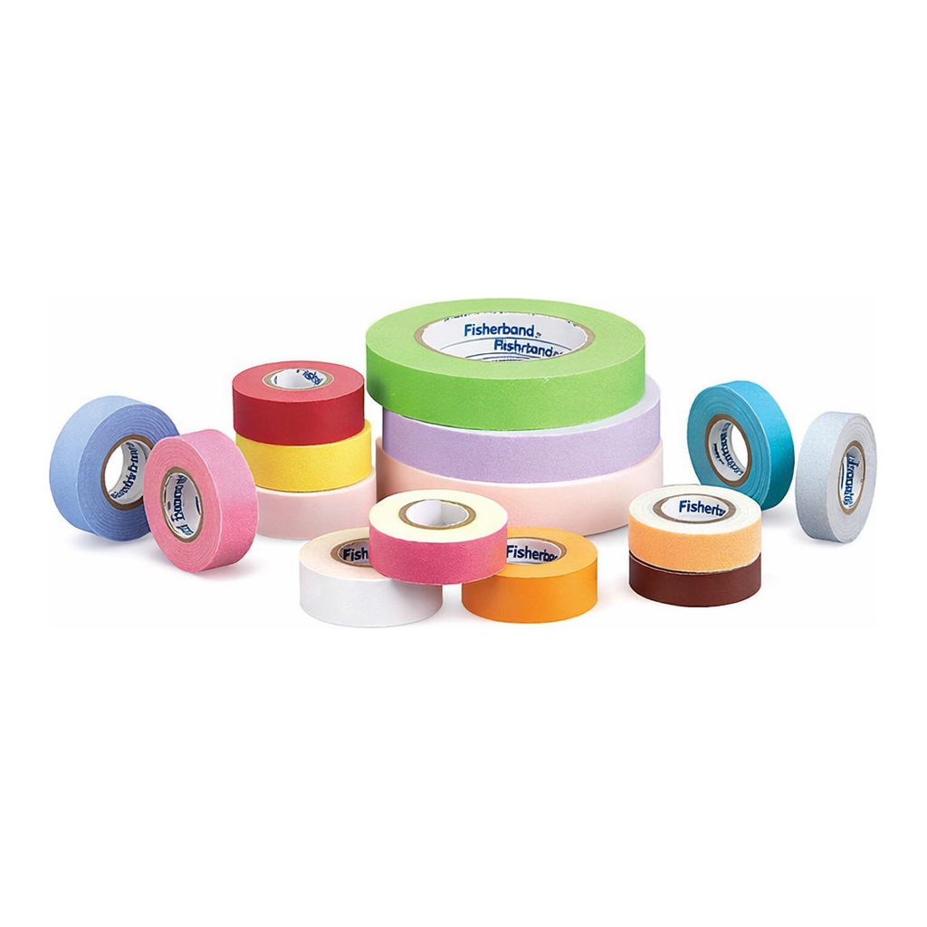 Thermo Fisher Scientific Colored Labeling Tape, Rainbow Pack, Width: 1 in. (25mm); Rainbow pack of 12 tapes