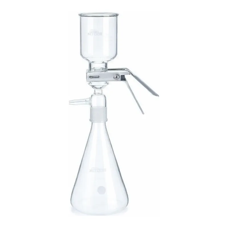 Restek Glassware, 500ml Funnel, 2000ml Flask All-Glass Microfiltration Apparatus