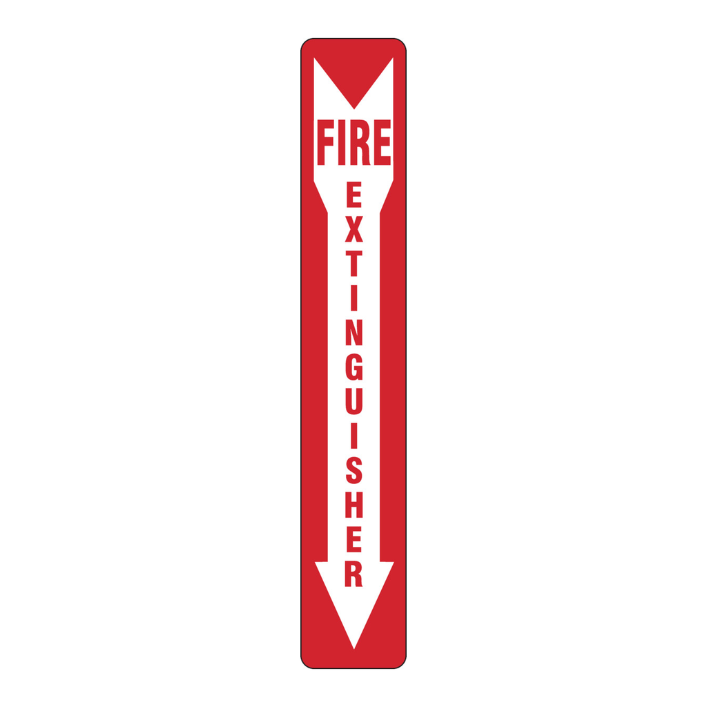 Brady Fire Extinguisher Sign