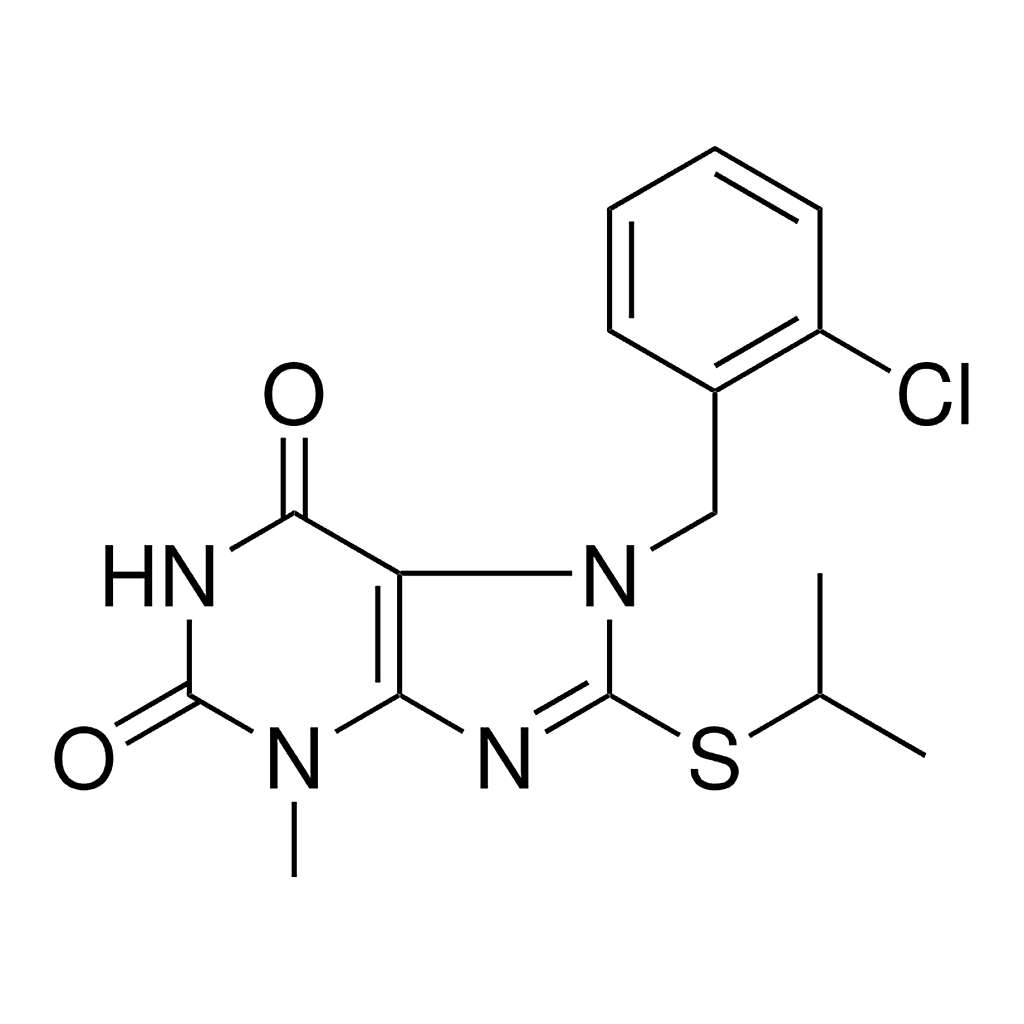 Merck 7-(2-CHLORO-BENZYL)-8-ISOPROPY - 5 MG&