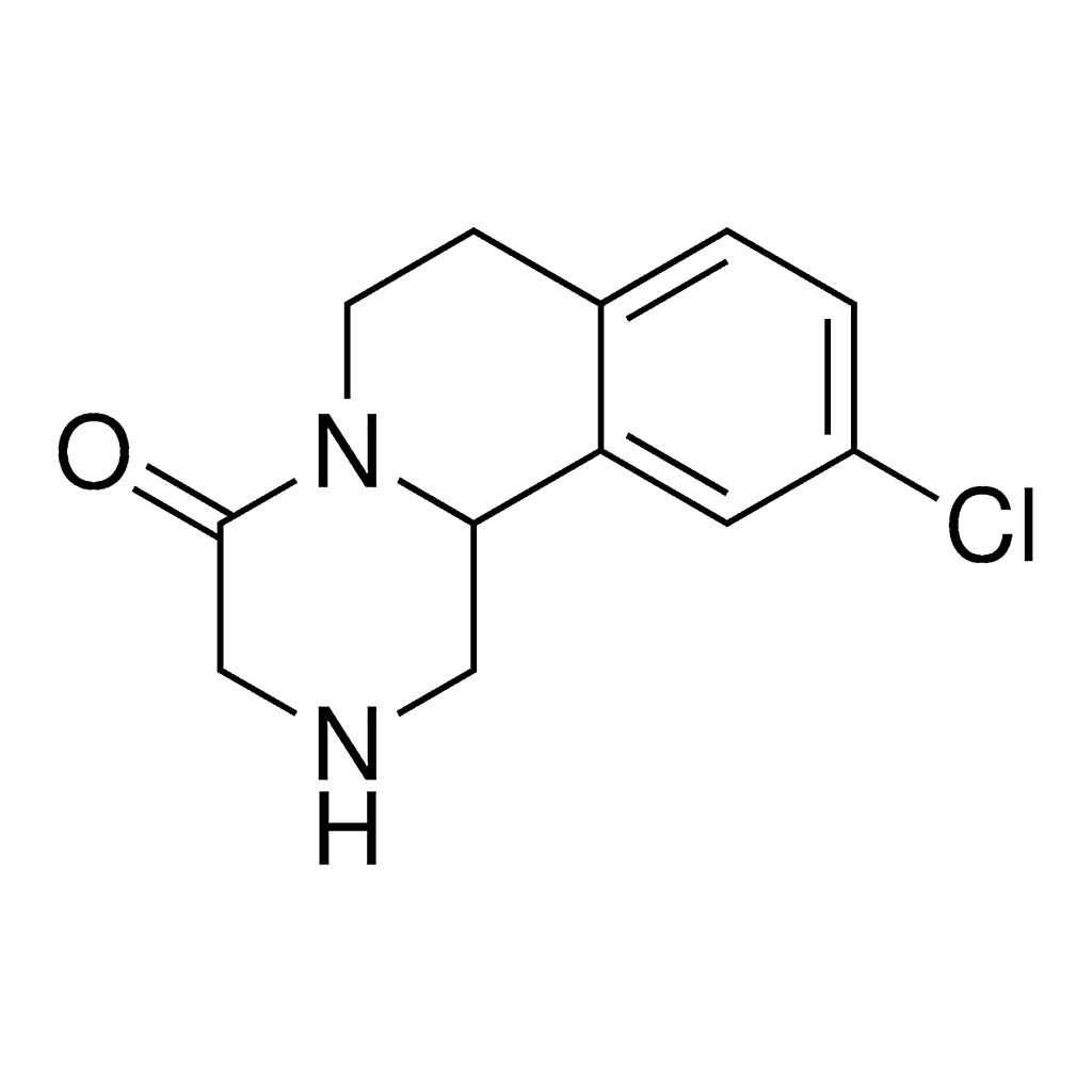 Merck 10-Chloro-2,3,6,7-tetrahydro-1H-pyrazino[2,1-a]isoquinolin-4(11bh)-one