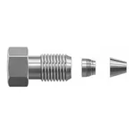 Agilent 1/16in Fittings and Ferrules, 10/Pk