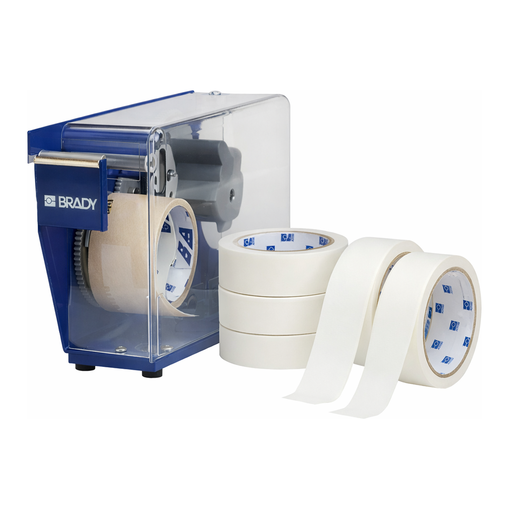 Brady Continuous Material Dispenser with Liner Remover and Water Dissolvable Labels Kit