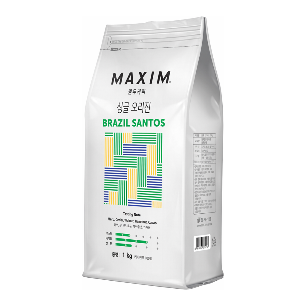 OFFICENEX 맥심 싱글 오리진 브라질 산토스 (원두/1kg)