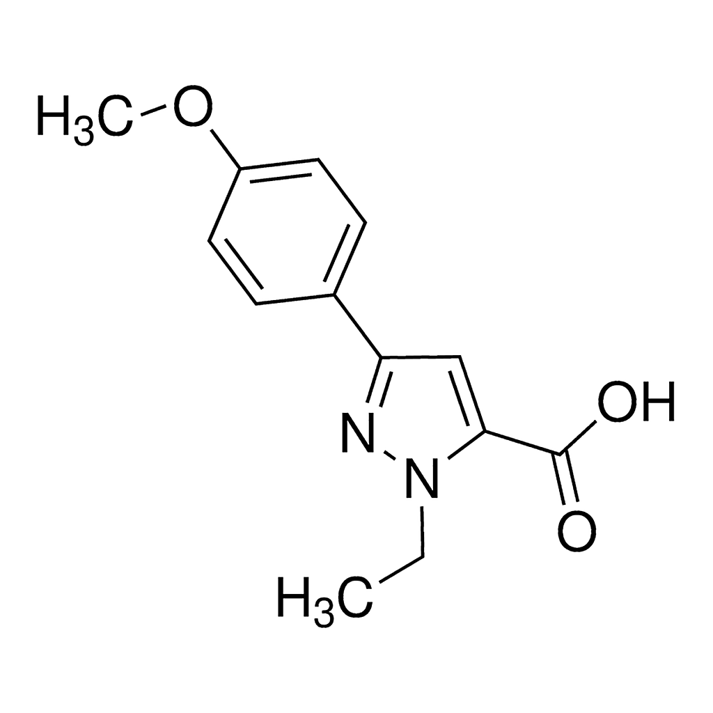 Merck 1-Ethyl-3-(4-methoxyphenyl)-1H-pyrazole-5-carboxylic acid