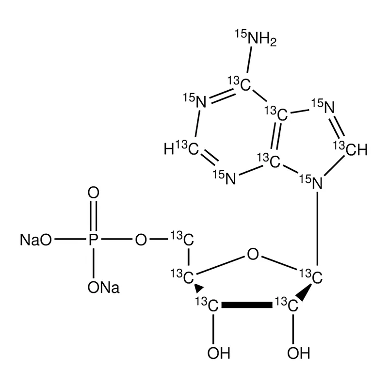 Merck Adenosine-13C10,15N5 5'-monophosphate disodium salt solution