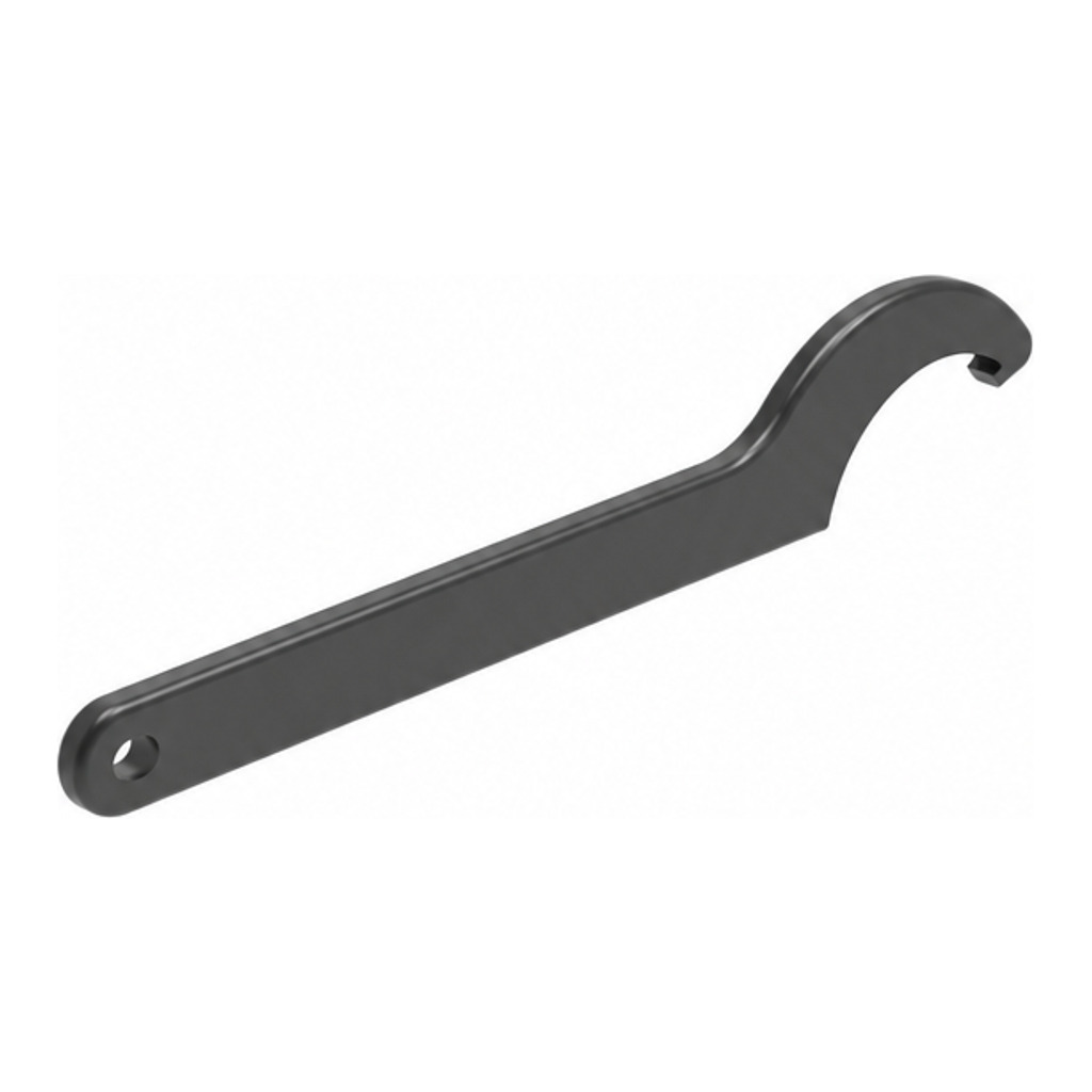 Hook wrench with nose