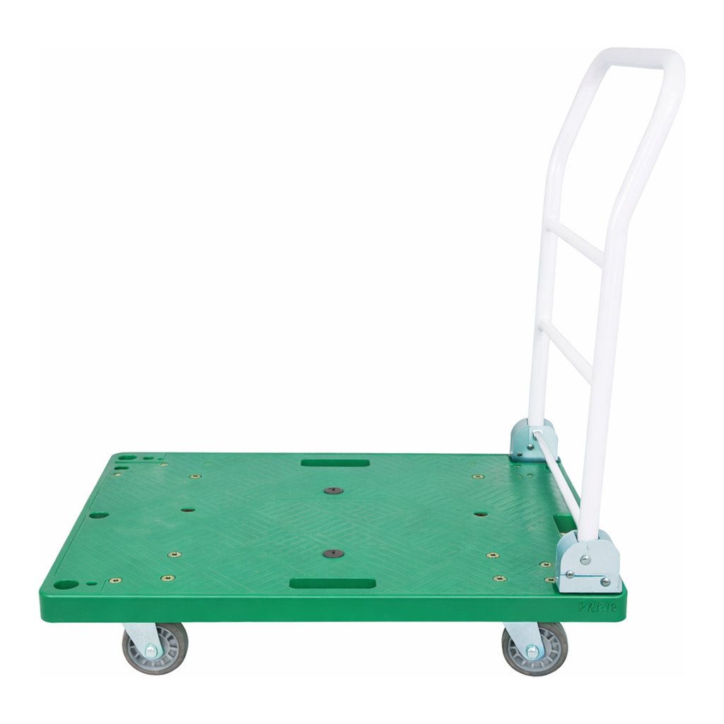 OFFICENEX [P]녹색 접이식대차(무소음/600X400X860mm/130Kg/NAVI)