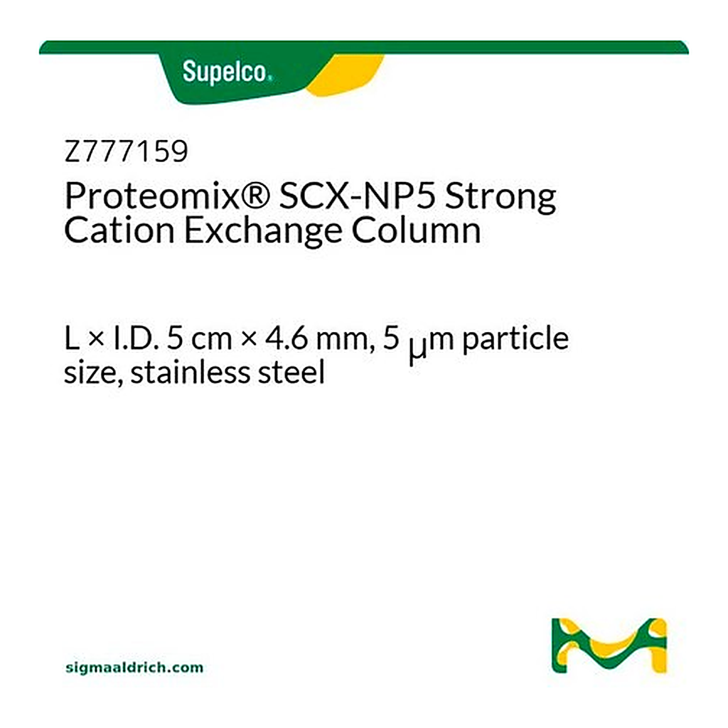 Merck Proteomix(R) SCX-NP5 Strong Cation Exchange Column