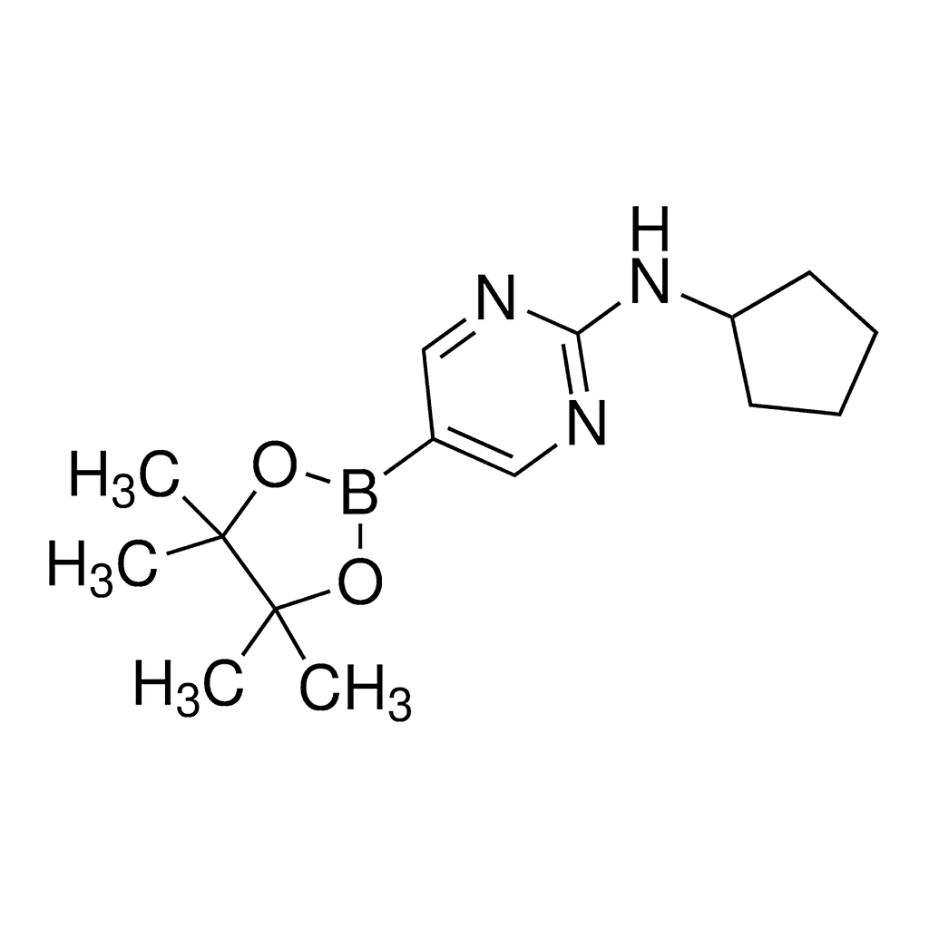 Merck N-cyclopentyl-5-(4,4,5,5-tetramethyl-1,3,2-dioxaborolan-2-yl)pyrimidin-2-amine