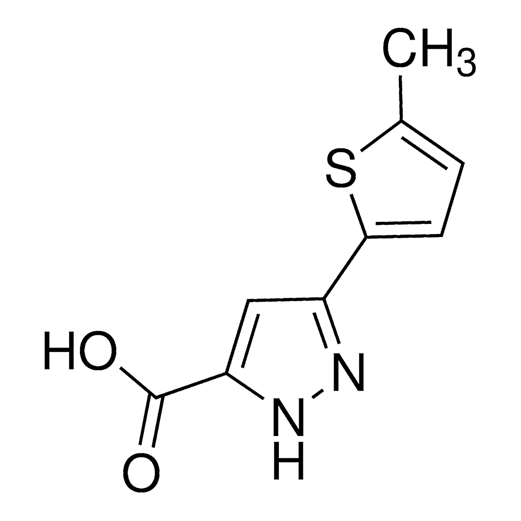 Merck 3-(5-Methyl-2-thienyl)-1H-pyrazole-5-carboxylic acid
