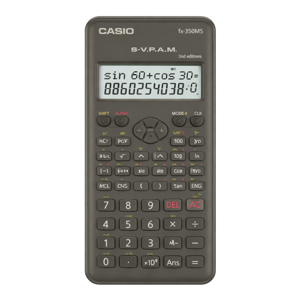 Daihan Science CASIO Professional Calculator, 200 & 401 Functions, 27 MemoriesSolver Function,