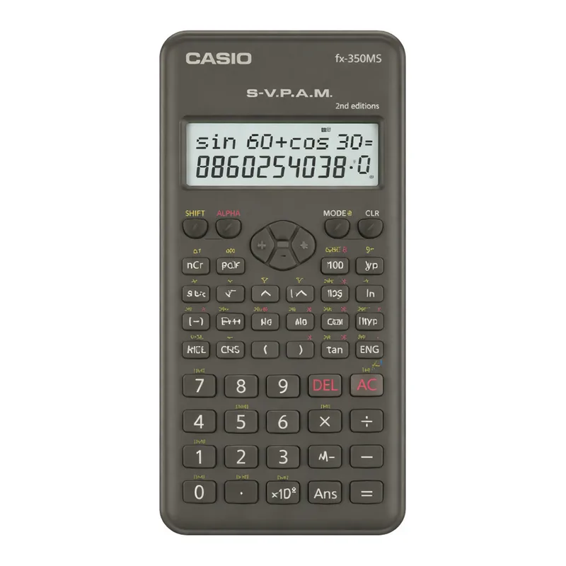 Daihan Science CASIO Professional Calculator, 200 & 401 Functions, 27 MemoriesSolver Function,