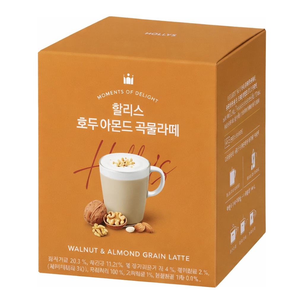 OFFICENEX 할리스 호두아몬드곡물라떼 (18gx20T)