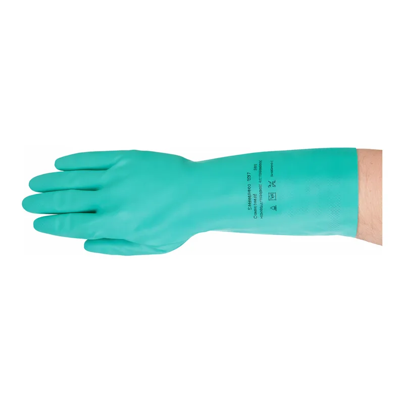 AS ONE Chemical-Resistant Gloves, AlphaTex Solvex 37-176, 내약품 장갑 알파테크 솔벡스37-176