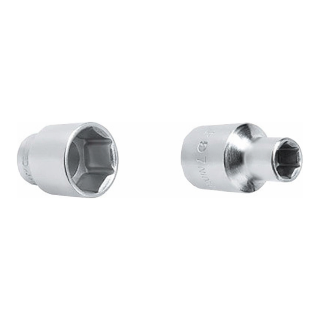 OFFICENEX [P]1/2인치 6각 핸드소켓/13mm/전장38mm/NAVI)