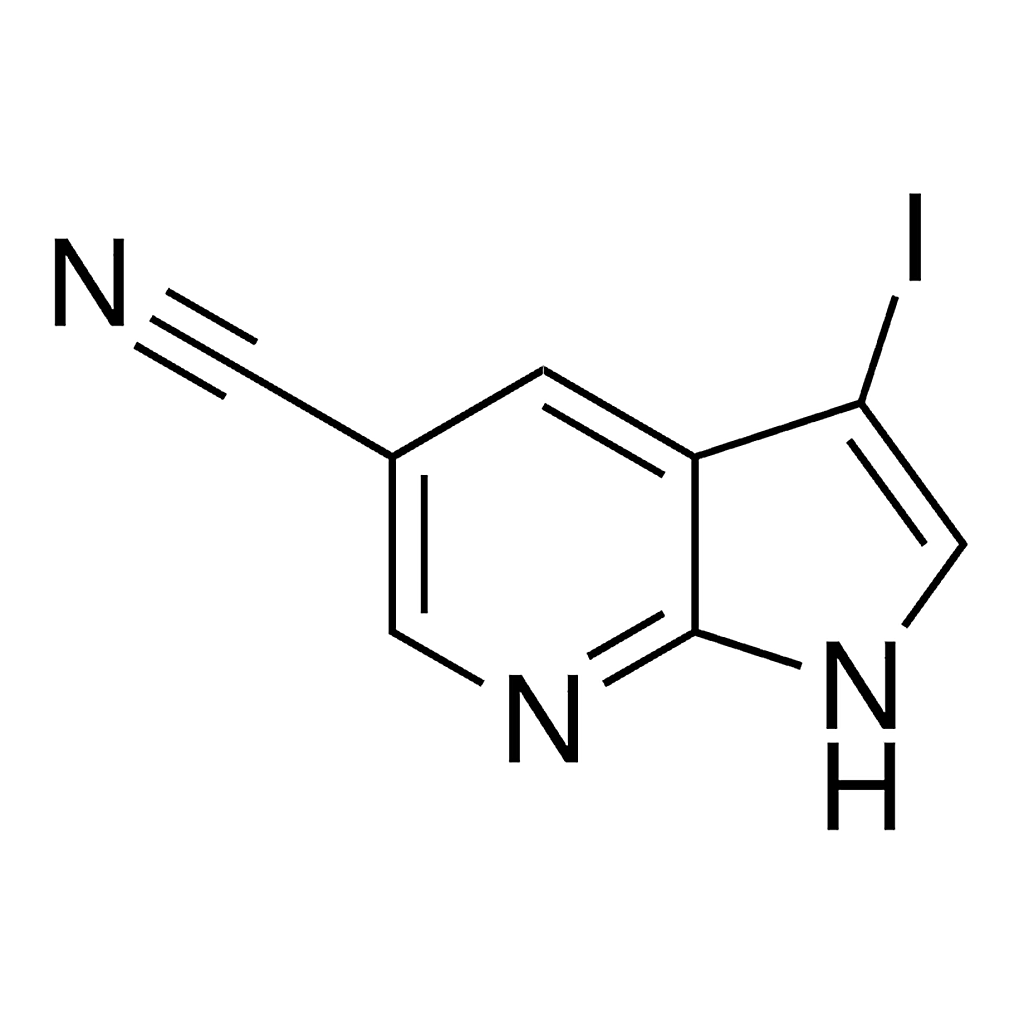 Merck 3-Iodo-1H-pyrrolo[2,3-b]pyridine-5-carbonitrile
