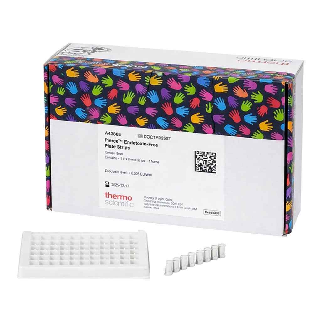 Thermo Fisher Scientific Pierce Pyrogen-Free Plate Strips with Frame, 12 x 8 well