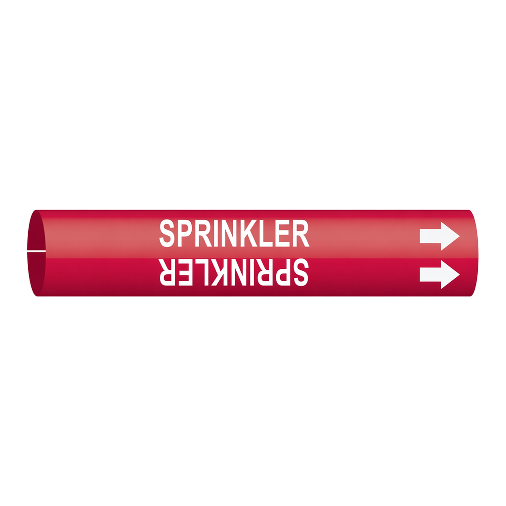 Brady SPRINKLER Snap-On Pipe Marker