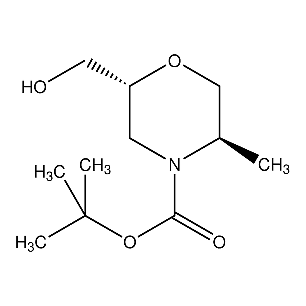 Merck N-t-BOC-(2R)-Hydroxymethyl-(5R)-methylmorpholine