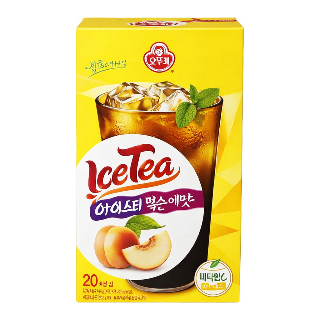 OFFICENEX 오뚜기 힐링타임 아이스티 복숭아맛(14g*20T)