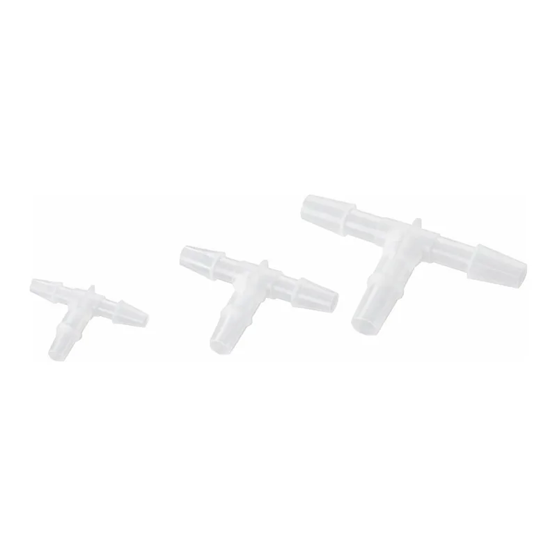 AS ONE Laboran Tube Connector (For Soft Tubes) T Type Same Diameter ID 0.8 -1.5