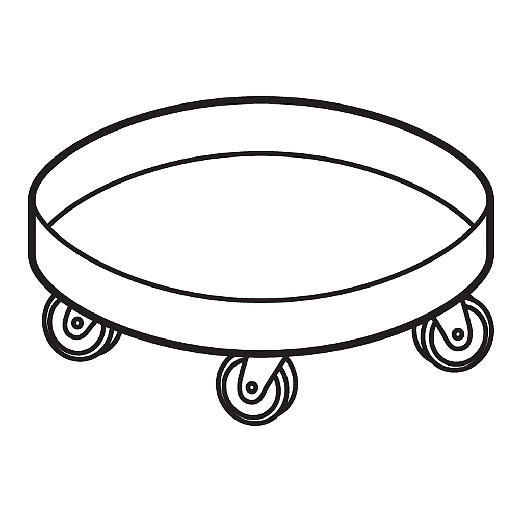 Thermo Fisher Scientific HyPerforma Drum Accessories, Plastic Drum Dolly