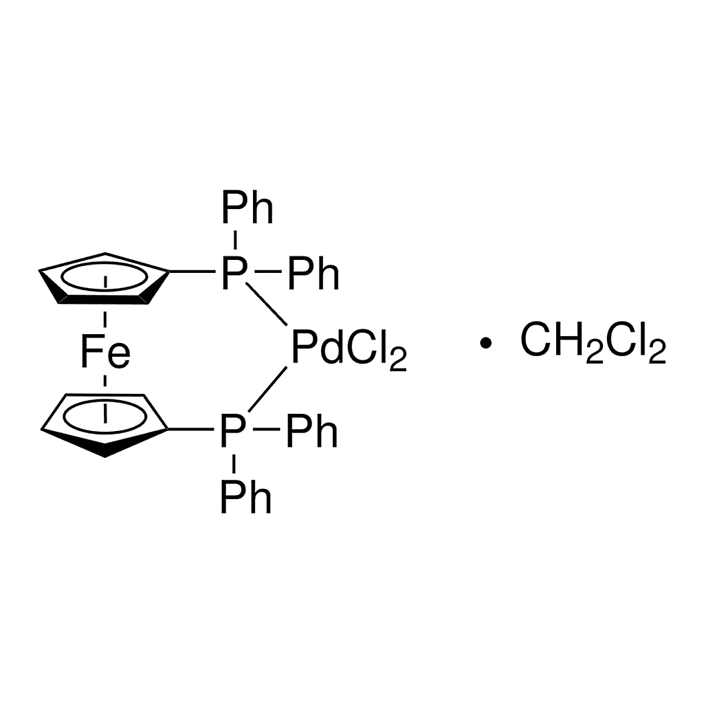 Merck [1,1'-Bis(diphenylphosphino)ferrocene]dichloropalladium(II), complex with dichloromethane