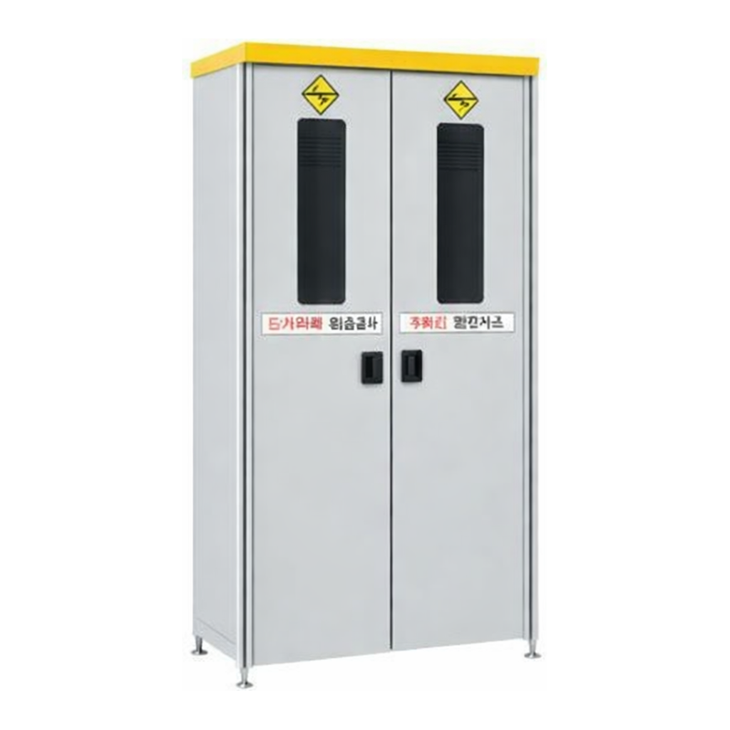 AS ONE Gas Cylinder Cabinet, 가스 캐비닛