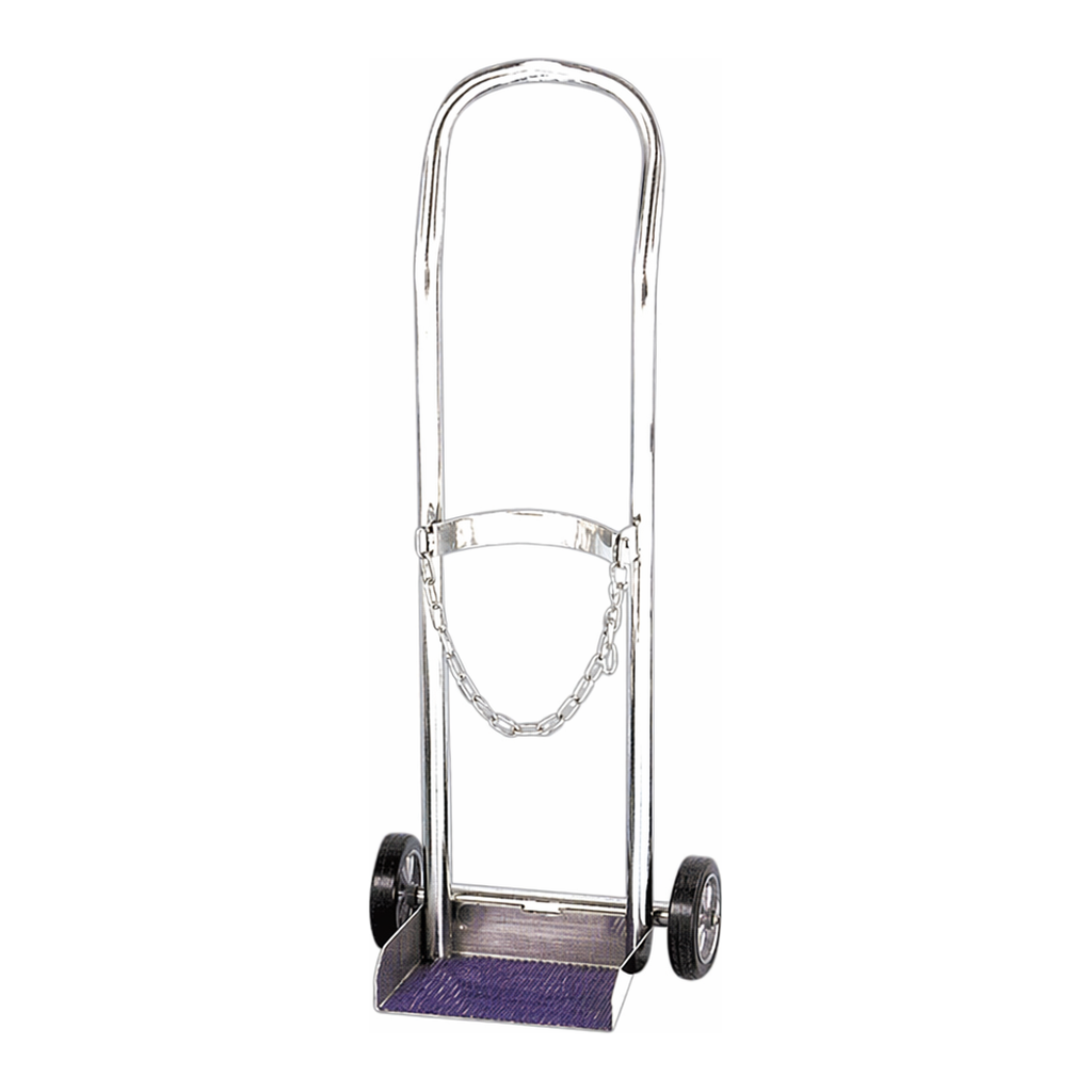 Daihan Science 20 & 40kg Gas Cylinder Safety Carts, for 1 & 2 Cylinder, Made of Stainless-steel