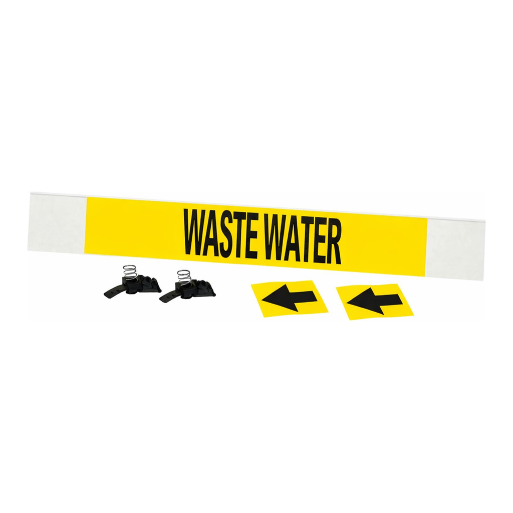 Brady WASTE WATER High Performance Pipe Marker