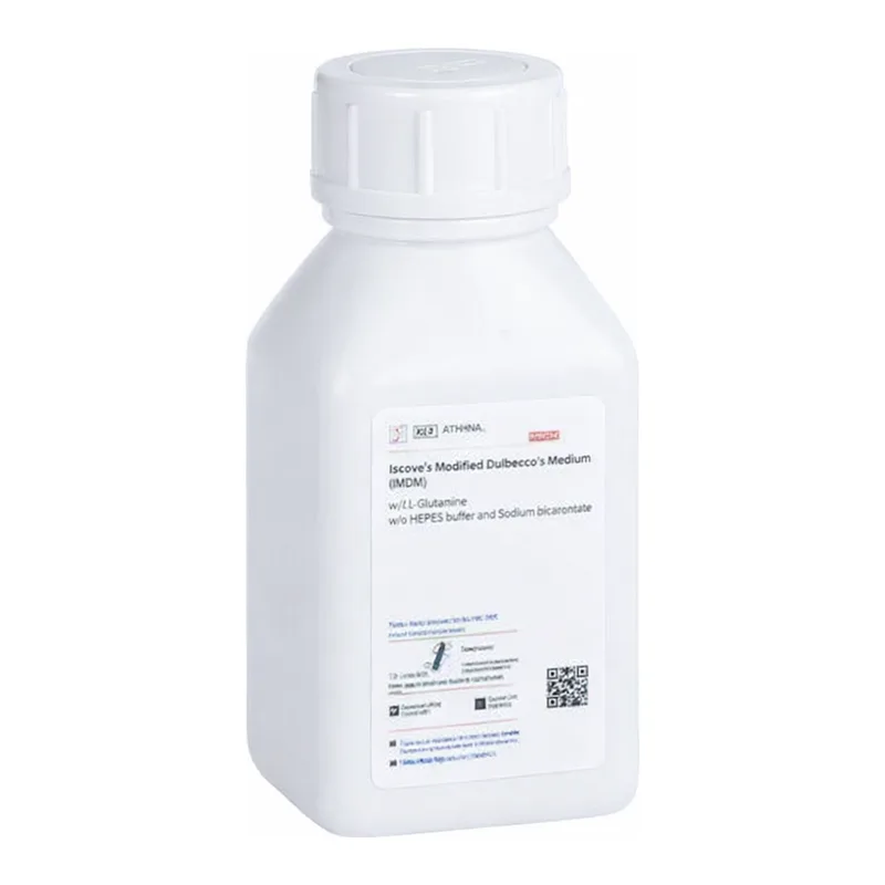 Himedia Iscove’s Modified Dulbecco’s Medium (IMDM) w/ L-Glutamine and 25mM HEPES buffer w/o Glucose and Sodium bicarbonate