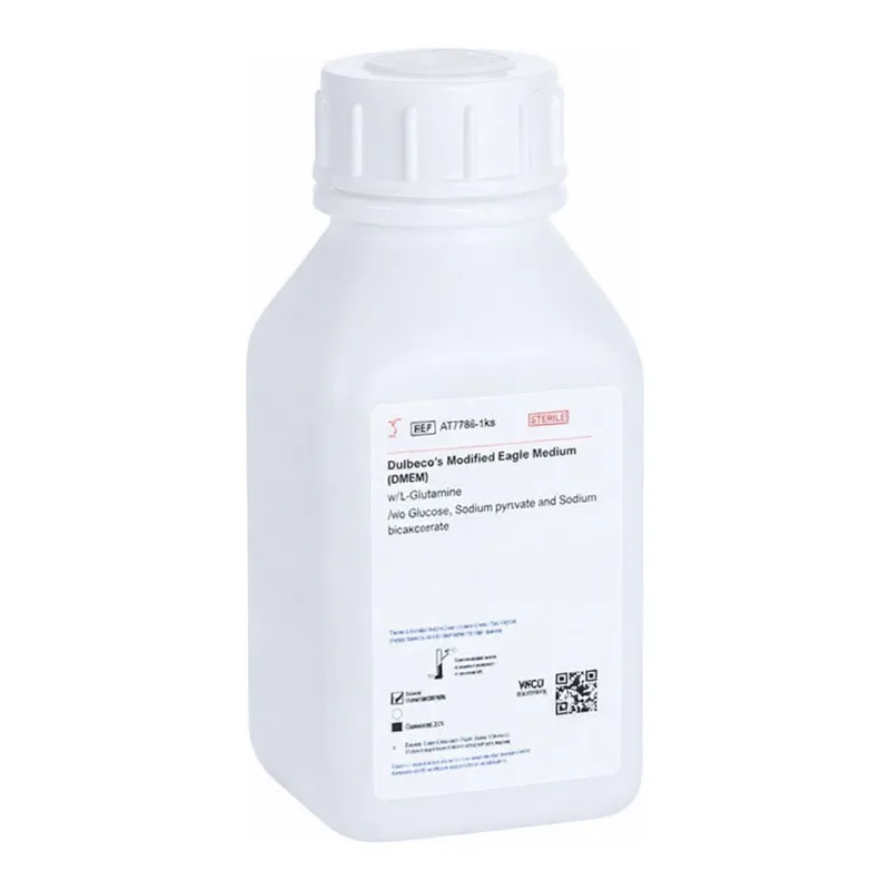 Himedia Dulbecco’s Modified Eagle Medium (DMEM) w/ L-Glutamine w/o D-Glucose, Sodium pyruvate and Sodium bicarbonate