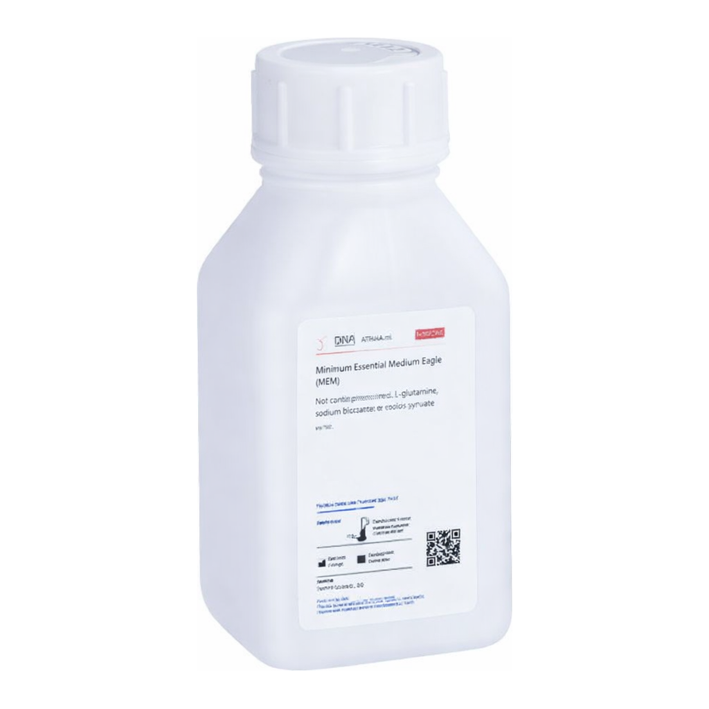 Himedia Minimum Essential Medium Eagle (MEM) w/ Earle’s salts, L-Glutamine, NEAA, Sodium pyruvate and 15mm HEPES buffer w/o Sodium bicarbonate