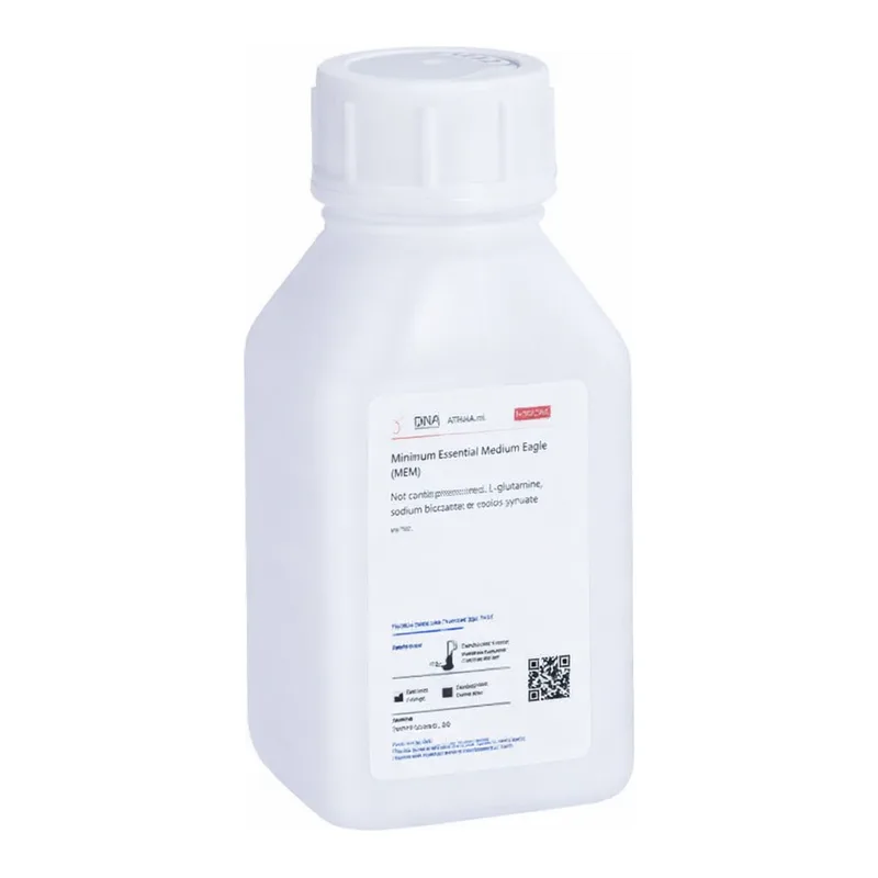 Himedia Minimum Essential Medium Eagle (MEM) w/ Earle’s salts, L-Glutamine, NEAA, Sodium pyruvate and 15mm HEPES buffer w/o Sodium bicarbonate