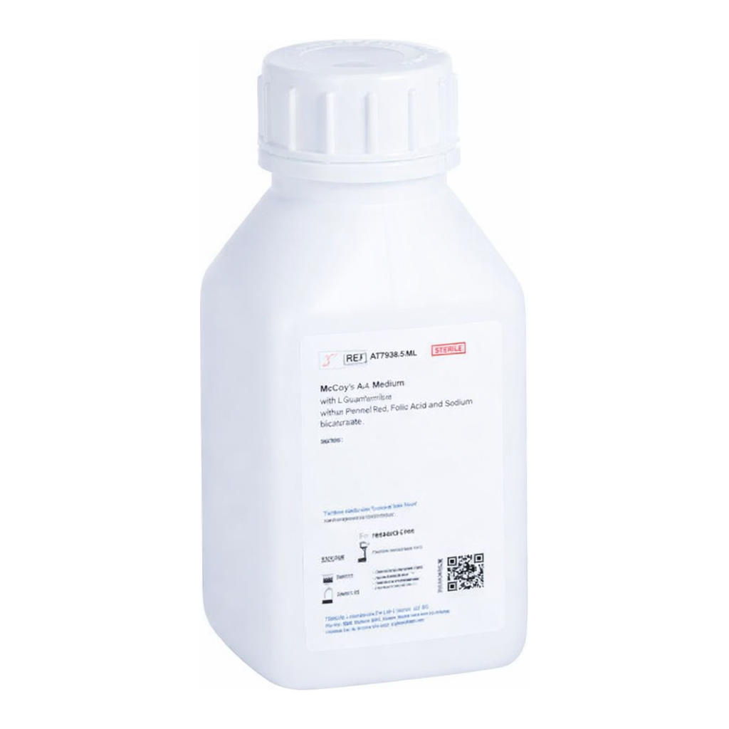 Himedia McCoy`s 5A Medium w/ L-Glutamine w/o Phenol red, Folic Acid and Sodium bicarbonate