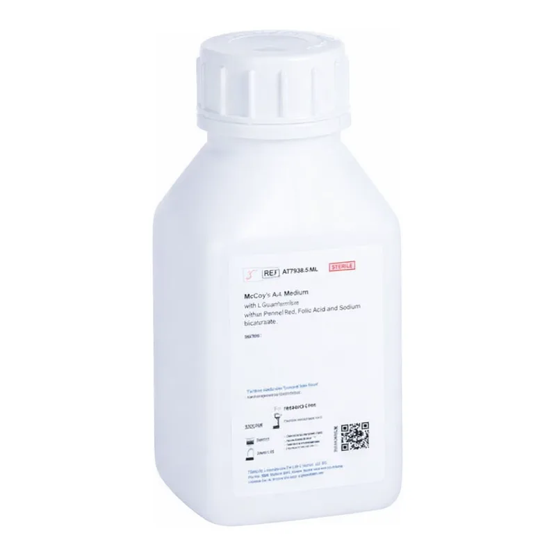 Himedia McCoy`s 5A Medium w/ L-Glutamine w/o Phenol red, Folic Acid and Sodium bicarbonate
