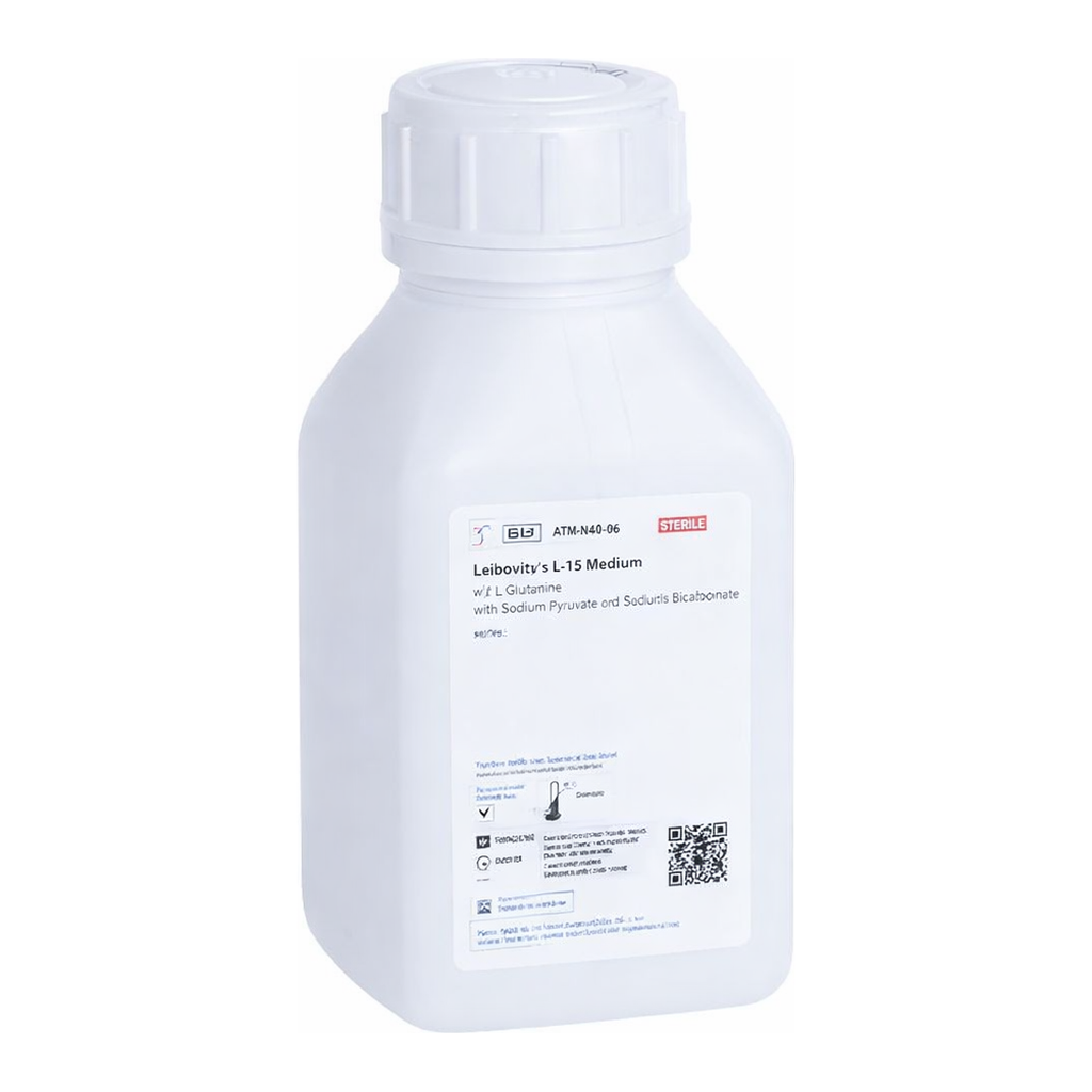Himedia Leibovitz’s L-15 Medium w/ L-Glutamine w/o Sodium Pyruvate and Sodium bicarbonate