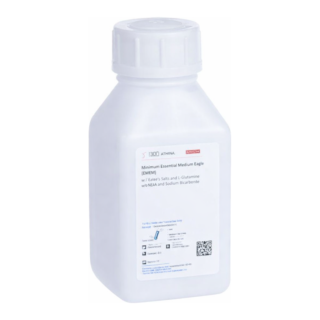 Himedia Minimum Essential Medium Eagle (MEM) w/ Earle’s salts w/o L-Glutamine, NEAA, Phenol red and Sodium bicarbonate