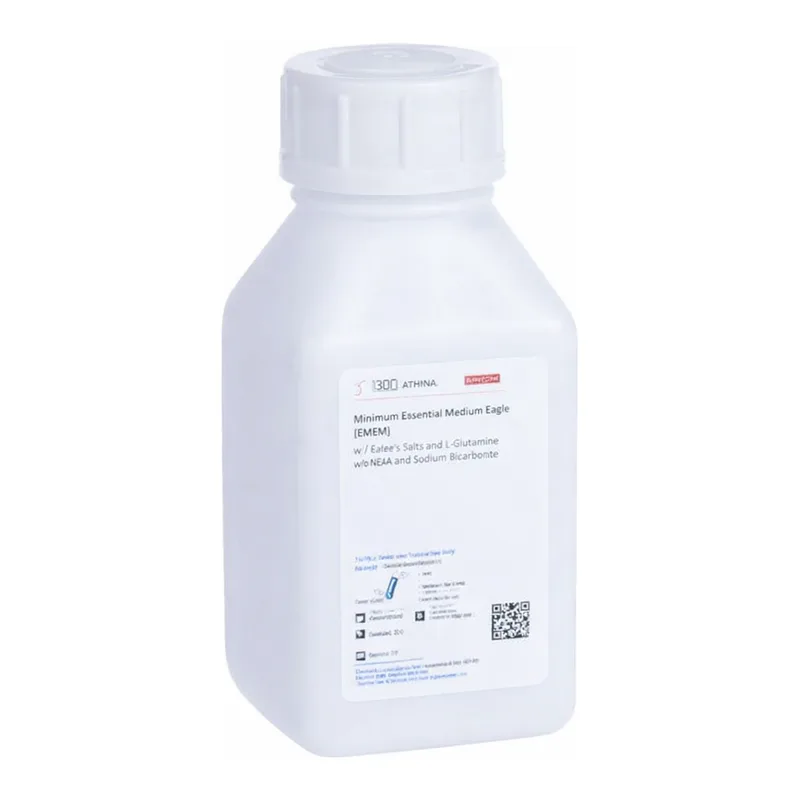 Himedia Minimum Essential Medium Eagle (MEM) w/ Earle’s salts w/o L-Glutamine, NEAA, Phenol red and Sodium bicarbonate