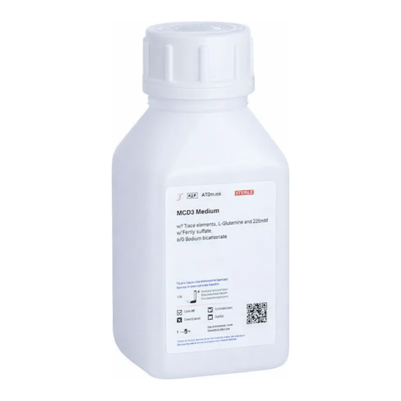 Himedia MCDB 153 Medium w/ Trace elements, L-Glutamine and 28mM HEPES buffer w/o Sodium bicarbonate