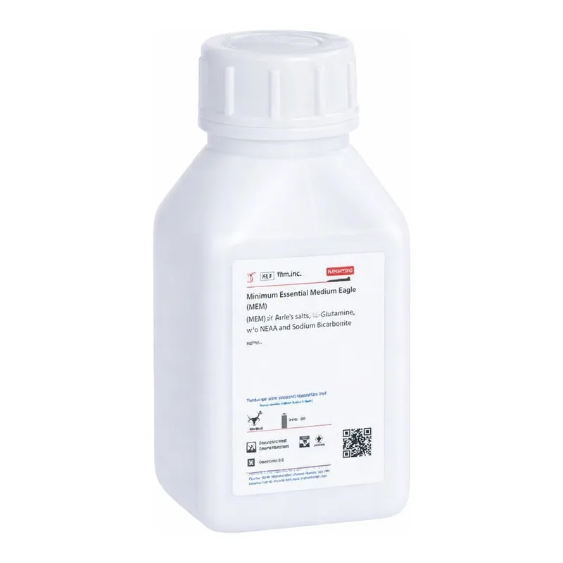 Himedia Minimum Essential Medium Eagle (MEM) w/ Hanks` salts, L-Glutamine and 25mM HEPES buffer w/o Sodium bicarbonate